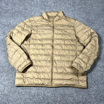Chaqueta Uniqlo Mujer XL Marrón Tostado Embalable Puffer Acolchada Ligera XL Foto 1 de 4