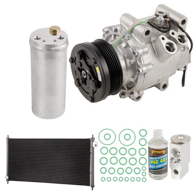 For Honda S2000 2000 2001 2002 2003 OEM AC Compressor w/ Condenser & Drier CSW - Image 1 of 4