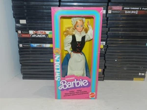 Mattel Swedish Barbie Puppe 1982 Dolls of the World Sweden Viking Neu in OVP! NEU - Bild 1 von 3