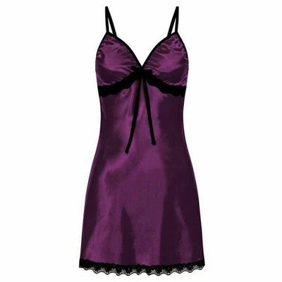 Roupa íntima feminina lingerie para dormir babydoll vestido de noite roupa íntima sexy feminina - Imagem 1 de 4