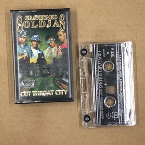 GRAVEYARD SOLDJAS Cassette Tape Rap Hip Hop CUT THROAT CITY PENNHOUSE RECORDS - Picture 1 of 6