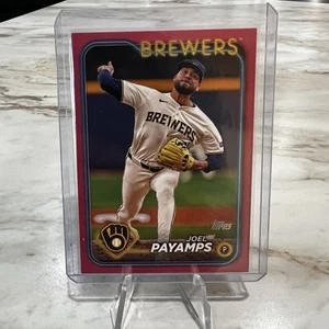 2024 Topps Update Series - Joel Payamps #US153 Mother's Day Hot Pink /50 (RC) - Picture 1 of 3