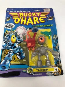 VINTAGE 1990 HASBRO BUCKY O'HARE TOAD WARS A.F.C. FIGURINE CLIGNOTANTE - Photo 1 sur 2