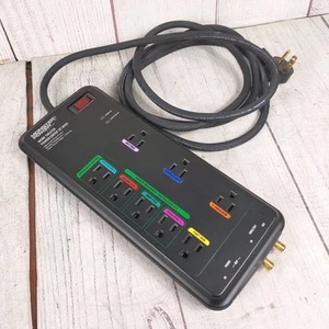 Monster HT800 G Power Strip Surge Protector - 7 Outlets TESTED WORKING Free Ship - Picture 1 of 5