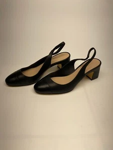 STUART WEITZMAN Womens Milla 55 leather slingback pumps Sz 9 - Picture 1 of 8
