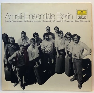 Amati-Ensemble Berlin - Bartók, Strawinsky Divertimento Für Streichorchester LP - Imagen 1 de 2