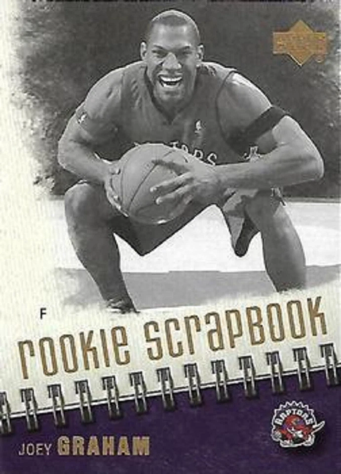 2005-06 Upper Deck ROOKIE SCRAPBOOK #18 Joey Graham RC Toronto Raptors - Image 1 of 1