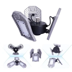 NATHOME 60W LED Garage Light 4000K Daylight Deform Aluminum 144 LED Indoor Light - Picture 1 of 8