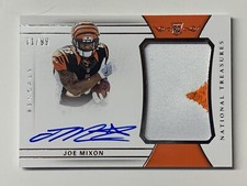 Joe Mixon 2017 Panini National Treasures Football 2-Color RPA #194 /99 NM-MT