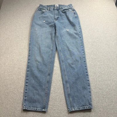 Pantalones de mezclilla BDG Mom para mujer 28x30 azul tiro alto pierna recta lavado claro HeritageY2K Foto 1 de 4