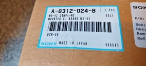 Placa C montada Sony A-8312-024-B MS-43 para DSR-85 - Imagen 1 de 4