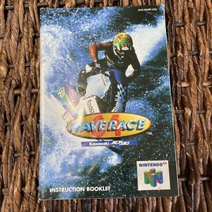 Wave Race 64 Nintendo 64 Anleitung Booklet NUR HANDBUCH N64 NUS-NWRE-USA - Bild 1 von 13