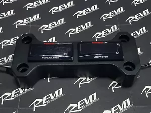 REVO Voltmeter + Temperature Gauges + Anodized Riser Mount - Bild 1 von 1