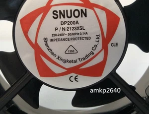 For SUNON DP200A P/N2123XSL Axial cooling fan 220~240VAC 120x120x38MM 2wire #am - Picture 1 of 4