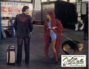 MARLENE JOBERT JEAN-CLAUDE BRIALY JULIE POT-DE-COLLE 1977 LOBBY CARD  #4
