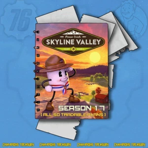 FALLOUT 76 PC Skyline Valley Plans Bundle [All 50 tradable plans] Season 17! - Picture 1 of 3