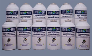 R 134a Refrigerant Replacement w/ UV Dye Case, 6oz | 12 Cans  - Picture 1 of 7