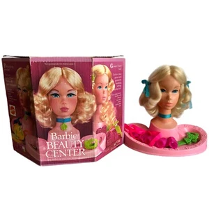 Juego Muñeca Centro de Belleza Barbie Mattel Vintage Incompleto en Caja Original - Imagen 1 de 16