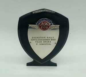1963 SHENSTONE MCC RALLY - MOTOR CAR CLUB - TEAM AWARD TROPHY - P. SIMISTER  - Picture 1 of 6