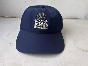 2015 Whistling Straits PGA Championship verstellbar marineblau Adidas Kappe gebraucht - Bild 1 von 7