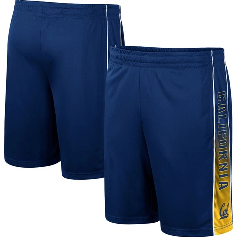Men's Colosseum Navy Cal Bears Lazarus Shorts Cover