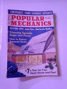 Popular Mechanics Magazine Vintage February 1965 ~Chevrolet, Ford Owners Report - Picture 1 of 3