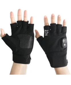 Elektrische fingerlose Heiz-Schreibhandschuhe für Schüler, Handwärmer für drinnen und - Bild 1 von 5