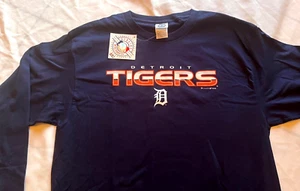 New w/ tags Detroit Tigers Long Sleeve T Shirt by Genuine MLB - Picture 1 of 3