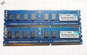 HP 8GB SmartMemory KIT DDR3 - 2x 647647-071 (4GB PC3L-10600 ECC Reg Server) RAM - Picture 1 of 2