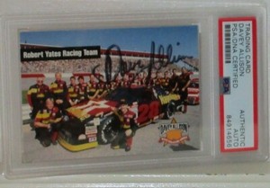 1993 MAXX DAVEY ALLISON AUTOGRAPHED CARD #5 PSA/DNA CERTIFIED AUTHENTIC AUTO WOW
