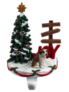 Saint Bernard Stocking Holder Hanger Smooth - Picture 1 of 1
