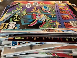 BIG 66 Comic Books Mixed Lot Marvel DC Image Valiant Underground Independent #1 - Picture 1 of 10