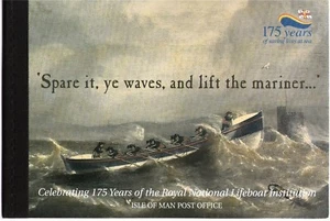 IOM - "SHIPS ~ ROYAL NATIONAL LIFEBOAT INS" SB50 Prestige Booklet PSB 1999 - Picture 1 of 3