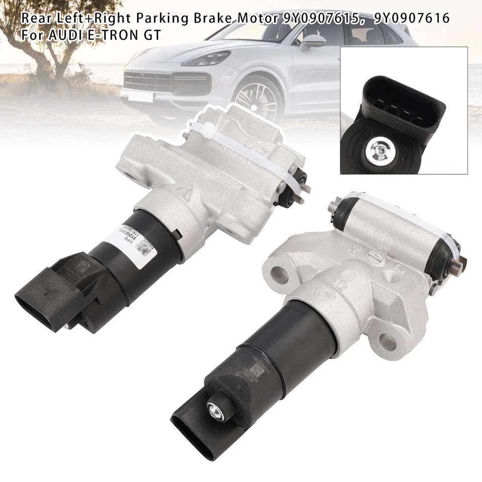 Motor freno aparcamiento trasero izquierdo+derecho 9Y0907615 616 para AUDI E-TRON GT EE. UU. Foto 1 de 4