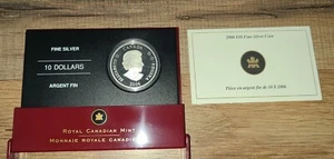 Silver 2006 Canada $10 Fortress of Louisbourg .9999 Fine Silver Proof-OMP/COA - Picture 1 of 13
