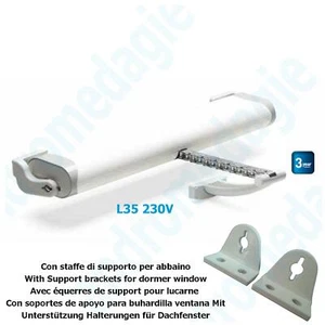 LIWIN 350N 230V WHITE + BRACKETS FOR SKYLIGHT NLVSC6 - Imagen 1 de 6