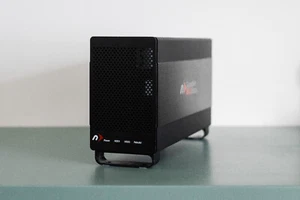 Newertech Guardian Maximus RAID1 Dual Hard Drive Enclosure - USB3 eSATA FW800 - Picture 1 of 2