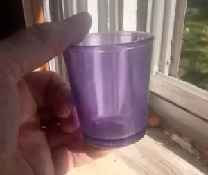 DAYTON,OHIO MORAINE FARM LABORATORY DAIRY PRODUCTS AMETHYST GLASS JAR EARLY 1900 - Picture 1 of 7