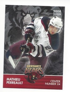 2008-09 Hershey Bears (AHL) Mathieu Perreault (Winnipeg Jets)