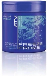 Natural Look ATV Freeze Frame Superhold Styling Gel 500 G - Picture 1 of 12