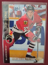 Jeremy Roenick ELECTRIC ICE 1994-95 Upper Deck #322 Chicago Blackhawks NHL Card