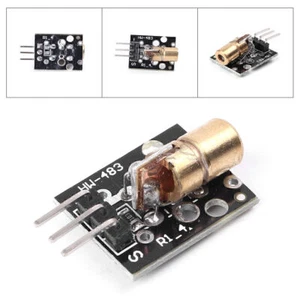 1x Laser Head Sensor Transmitter Modul Platine 5V KY-008 für PIC AVR - Bild 1 von 7