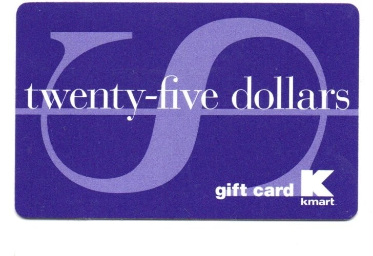 Kmart Blue Gift Card No $ Value Collectible - Image 1 of 1