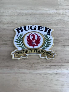 Ruger Firearms Fifty Years 1949 1999 Commemorative Patch Unused - Picture 1 of 5
