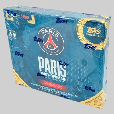 Topps Exhibition PSG Paris Saint Germain 2024/25 Hobby Box | Retailer ✔️ - Image 1 of 3