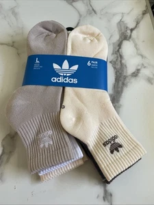 Neu Adidas Sport Active feuchtigkeitsableitend 6er Pack Herren Viertelschnitt Socken gemischt - Bild 1 von 10