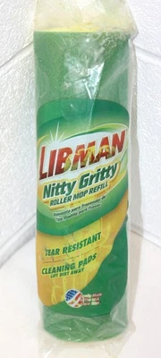 Libman Nitty Gritty Roller Mop Refill REPLACEMENT NIP NEW #02011 Tear resistant - Image 1 of 4