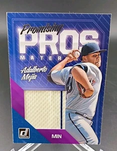 Panini Donruss 2018 - Promising Pros Materials Adalberto Mejía #PPM-AM (MEM) - Imagen 1 de 3