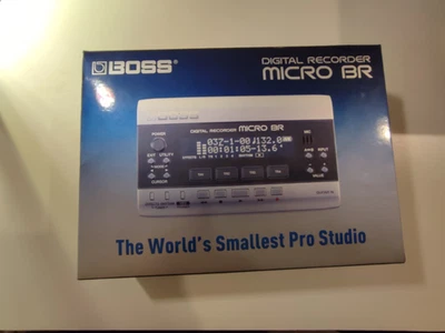 Boss Micro BR Digital Recorder - Multi Track Mini Studio - multitrack - Image 1 of 4