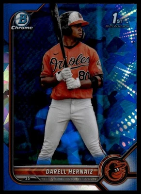 2022 Bowman Sapphire Edition #BCP-27 Darell Hernaiz - Image 1 of 2
